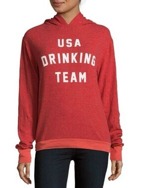 Wildfox “USA Drinking Team” Hoodie 🇺🇸🍻